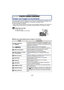Page 107- 107 -
Avanzadas (Grabar imágenes)
Modo [REC]: 
Avanzadas (Grabar imágenes)Grabar una imagen en movimiento
Esto puede grabar enteras imágenes en movimiento de alta definición compatibles con el 
formato AVCHD o bien las imágenes en movimiento en el Motion JPEG.
El audio se grabará en estéreo.
•
Cierre el flash. (Se recomienda cerrar el flash cuando se graban imágenes en movimiento. Sin 
embargo, dejar el flash abierto no conllevará una gran diferencia en la calidad de sonido).
∫Modos que pueden grabarse...