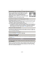 Page 223- 223 -
Otro
•Ésta es una característica de los sensores MOS que sirven como 
sensores captadores. Aparece cuando el sujeto tiene una porción 
brillante. Pueden tener lugar unas desigualdades en las áreas 
alrededor, pero esto no es un funcionamiento defectuoso.
Ese fenómeno se graba en imágenes en movimiento pero no en las 
imágenes fijas.
•Se recomienda tomar las imágenes teniendo cuidado de no exponer 
la pantalla a la luz del sol ni a otra fuente de luz fuerte.
•Cuando grabe imágenes en movimiento en...