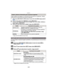 Page 105- 105 -
Grabación
Puede modificar las imágenes o la información de una persona ya registrada. También 
puede eliminar la información de la persona registrada.
1Seleccione [RECONOCE CARA] desde el menú del modo [REC] luego pulse  1. 
(P48)
2Pulse  4 para seleccionar [MEMORY] y pulse [MENU/SET].
3Presione  3/4 /2 /1  para seleccionar la imagen de la cara a editar o eliminar y 
luego presione [MENU/SET].
4Pulse  3/4  para seleccionar el detalle, luego pulse [MENU/SET].
•
Salga del menú después de que se...