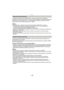 Page 178Otros
- 178 -
Si utiliza el obturador remoto (DMW-RSL1; opcional), puede evitar la trepidación 
(sacudida de la cámara) al utilizar un trípode y puede mantener el obturador fuertemente 
presionado al tomar imágenes con el modo  ráfaga. El obturador remoto funciona de 
manera similar al botón del obturador de la cámara.
Nota
•
Utilice siempre un obturador remoto original de Panasonic (DMW-RSL1; opcional).•No puede hacer funcionar la cámara con el obturador remoto en los casos siguientes.–Cuando se cancela...