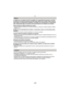 Page 185- 185 -
Otros
La batería es una batería de litio recargable. Su capacidad para generar corriente 
procede de la reacción química que tiene lugar dentro de la misma. Esta reacción 
está sujeta a la temperatura ambiente y humedad. Si la temperatura es demasiado 
alta o demasiado baja, la duración de funcionamiento de la batería se acortará.
Quite siempre la batería después de usarla.
•
Coloque la batería extraída en una bolsa de plástico y almacene o aleje de objetos metálico 
(grapas, etc.).
Si deja caer...