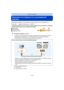 Page 176- 176 -
Conexión a otro equipo
Reproducir las imágenes en una pantalla del 
televisor
Las imágenes grabadas con esta unidad se pueden reproducir en una pantalla de TV.
•
Confirme los terminales en su TV y use un cable compatible con los terminales. La calidad de 
la imagen puede variar con los terminales conectados.
1 Alta calidad
2 HDMI enchufe
3 Enchufe de video
1Conectar la cámara y un TV.
•Compruebe la dirección de los terminales y enchufe/desenchufe sujetando el enchufe en 
posición recta. (Puede...