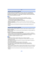 Page 198- 198 -
Otros
Si utiliza el obturador remoto (DMW-RSL1: opcional), puede evitar la desestabilización 
(sacudida de la cámara) al utilizar un trípode y puede mantener el obturador fuertemente 
presionado al tomar imágenes con el modo ráf aga. El obturador remoto funciona de manera 
similar al botón del obturador de la cámara.
Nota
•
Utilice siempre un obturador remoto original de Panasonic (DMW-RSL1: opcional).
•No puede hacer funcionar la cámara con el obturador remoto en los casos siguientes.–Cuando se...