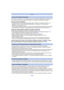 Page 206- 206 -
Otros
Si se ajusta un nombre o un cumpleaños para la función [Niños1]/[Niños2]/reconocimiento de 
la cara, esta información personal se mantiene en la cámara y se graba en la imagen.
Descargo de responsabilidad
•
La información que contiene datos personales puede modificarse o desaparecer debido a una 
operación errónea, a un efecto de electricidad estática, un accidente, un funcionamiento 
defectuoso, una reparación u otro.
Antes de nada recuerde que Panasonic no es de ningún modo responsable de...