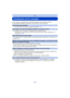 Page 207- 207 -
Otros
Visualización de los mensajes
En unos casos se visualizarán en la pantalla mensajes de confirmación o de error.
Los principales mensajes se describen a continuación a modo de ejemplo.
[Esta imagen está protegida]
>Borre la imagen tras cancelar el ajuste de protección.  (P173)
[Esta imagen no puede borrarse]/[Unas imágenes no pueden borrarse]
•
Las imágenes que no se basan en el estándar DCF no pueden borrarse.
> Si quiere borrar unas imágenes, formatee la tarjeta guardando las datos...