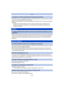 Page 213- 213 -
Otros
•Si la cámara se mueve demasiado lentamente, la cámara asumió que el movimiento de la cámara 
se detuvo y finalizó la grabación de la imagen fija.
•Si hay una gran sacudida en la dirección de grabación mientras se mueve la cámara, se finaliza la 
grabación.> Al grabar con [Toma panorámica], mueva la cámara al intentar trazar un pequeño círculo 
paralelo a la dirección de grabación en la velocidad de aproximadamente 8 segundos por 
revolución (estimado).
•Debido a las características del...
