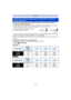 Page 25- 25 -
Preparación
∫Acerca de la visualización de la cantidad de imágenes que se pueden grabar y el 
tiempo de grabación disponible
•
El cambio entre la visualización de la cantidad de imágenes que se pueden grabar y el tiempo de 
grabación disponible se puede realizar en [Vi. restante]  (P61) en el menú [Conf.].
•El número de imágenes que pueden grabarse y el  tiempo de grabación disponible son aproximados. 
(Estos varían según las condiciones de grabación y el tipo de tarjeta.)
•El número de imágenes...
