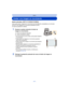 Page 41- 41 -
Básico
Grabar una imagen en movimiento
Modos aplicables: 
Esto puede grabar imágenes en movimiento de alta definición compatibles con el formato 
AVCHD o las imágenes en movimiento grabadas en MP4.
El audio se grabará en estéreo.
1Empiece a grabar pulsando el botón de 
imagen en movimiento.
ATiempo de grabación disponible
B Tiempo de grabación pasado
•Se recomienda que cierre el flash cuando graba imágenes 
en movimiento.
•Puede grabar las imágenes en movimiento ajustando 
cada modo de grabación....