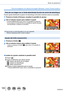 Page 105105
Modo de grabación
Toma de imágenes con efectos de imagen diferentes  (modo Control creativo) 
Toma de una imagen con un fondo desenfocado (función de control del d\
esenfoque)
Puede ajustar fácilmente el grado de desenfoque del fondo mientras ob\
serva la pantalla.
1Presione el botón [Fn2] para visualizar la pantalla de ajustes
2Gire el selector trasero para realizar el ajuste • Presione [MENU/SET] para volver a la pantalla de grabación. • Si se presiona el botón [Fn2] en la pantalla de ajuste del...