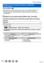 Page 111111
Modo de grabación
Registro de sus propios ajustes y grabación   
(modo personalizado)
Modo de grabación: 
Puede registrar los ajustes actuales de la cámara como ajustes person\
alizados. Si a 
continuación graba en modo personalizado, podrá usar los ajustes r\
egistrados.
 • El ajuste inicial del modo Programa 
AE se registra inicialmente como los ajustes 
personalizados.
Registro de sus propios ajustes ([ Memo. Ajus. Personal])
Para permitir la grabación con los mismos ajustes, se pueden registra\
r...