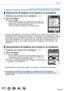 Page 268268
Wi-Fi
Uso de la cámara conectándola a un smartphone
Reproducción de imágenes de la cámara en un smartphone
1Establezca una conexión con un smartphone (→261)
Cambiar la 
ubicación de 
las imágenes a 
visualizar2Use el smartphone
Seleccione [  ] • Puede cambiar la imagen que se muestra usando el icono de la 
parte superior izquierda de la pantalla. Seleccione [LUMIX] para 
mostrar una imagen guardada en la cámara.
 • Al tocar la imagen, se reproduce con un tamaño mayor

.
 • Al reproducir imágenes en...