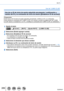 Page 289289
Wi-Fi
Uso de “LUMIX CLUB”
Uso de un ID de inicio de sesión adquirido previamente / confirmació\
n y 
cambio del ID y la contraseña de inicio de sesión ([Establecer ID\
 de acceso])
Preparación
Para usar un ID de inicio de sesión adquirido previamente, confirme s\
u ID y su contraseña.
Para cambiar la contraseña del “LUMIX CLUB” en la cámara, ac\
ceda a la página web del “LUMIX 
CLUB” desde un smartphone o un PC y modifique la contraseña del “\
LUMIX CLUB” por adelantado.
1Ajuste el menú
 →  [Conf.] →...