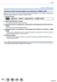 Page 291291
Wi-Fi
Uso de “LUMIX CLUB”
Elimine su ID de inicio de sesión y la cuenta del “LUMIX CLUB”
Elimine el ID de inicio de sesión desde la cámara al transferirla \
a otra parte o desecharla. 
También puede eliminar su cuenta “LUMIX CLUB”.
1Ajuste el menú
 →  [Conf.] → [Wi-Fi] → [Ajuste Wi-Fi ] → [LUMIX CLUB]
2Seleccione [Eliminar cuenta] • Se visualiza el mensaje. Seleccione [Sig.].
3Seleccione [Sí] en la pantalla de confirmación de eliminación d\
el ID de inicio de 
sesión
 • Se visualiza el mensaje....