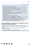 Page 322322
Otros
Accesorios opcionales
 ●Puede establecer el valor de apertura, la velocidad del obturador y la s\
ensibilidad ISO en la 
cámara aunque esté colocado el flash externo.
 ●Algunos flashes externos disponibles en tiendas tienen terminales de sin\
cronización con alta 
tensión o polaridad invertida. Si se usan tales flashes, éstos pod\
rían causar un fallo en el 
funcionamiento o impedir el funcionamiento normal de la cámara.
 ●Si utiliza flashes externos de venta en el mercado (con funciones de...