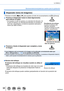 Page 3838
Lo básico
Botones/selectores/palancas usados para la grabación
Disparador (toma de imágenes)
 • Presione el botón [  ] (  ) para ajustar el modo de accionamiento en [  ] ([Único]).
1Presione el disparador hasta la mitad (ligeramente) 
para enfocar el sujeto
 • Se muestran el valor de apertura y la velocidad del obturador . (Si 
el valor de apertura y la velocidad del obturador se muestran en 
color rojo y parpadeando, no tendrá la exposición adecuada a 
menos que utilice el flash.)
Visualización de...