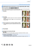 Page 5555
Lo básico
Pantalla táctil (operaciones táctiles)
Optimización fácil del brillo para un área especificada ([AE Táctil])
Modo de grabación: 
Puede optimizar fácilmente el brillo de una posición tocada. Si la\
 cara del sujeto aparece 
oscura, puede iluminar la pantalla en función del brillo de la cara.
1Toque [  ]
2Toque [  ] • Se muestra la pantalla de ajuste para la posición de optimización \
del brillo.
 • [Modo medición] se ajusta en [  ], que se usa exclusivamente 
para [
AE Táctil].
3Toque el...