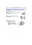 Page 11- 11 -
Antes de usar el dispositivo
Unión de la tapa del objetivo/Correa al hombro
∫Tapa del objetivo
•Cuando apaga la cámara, la lleva o reproduce las imágenes, una la tapa del objetivo para 
proteger la superficie de este último.
Pase el cordel a través del agujero en la tapa 
del objetivo.
Pase el mismo cordel a través del agujero 
en la cámara.
Coloque la tapa del objetivo.
•Separe la tapa del objetivo antes de 
encender la cámara en el modo de 
grabación.
•No cuelgue ni haga oscilar esta unidad...