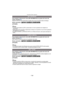 Page 146Avanzadas (Grabar imágenes)
- 146 -
Para ampliar la información sobre [IM. MOVIMIENTO] los ajustes del menú del 
modo, consulte P27.
Seguirá continuamente enfocando el sujeto para el que se ajustó antes el enfoque.
Modos aplicables:
 
[OFF]/[ON]
Nota
•
Cuando está ajustado en [OFF], puede tardar en iniciar la grabación de imágenes en 
movimiento.
•Ajuste esta función de [OFF] si desea fijar el enfoque en la posición en que inició la grabación 
de imágenes en movimiento.
•En [CIELO ESTRELL.] y [FUEGOS...