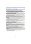 Page 201- 201 -
Otro
Visualización de los mensajes
En unos casos se visualizarán en la pantalla mensajes de confirmación o de error.
Los principales mensajes se describen a continuación a modo de ejemplo.
[ESTA TARJETA DE MEMORIA ESTÁ PROTEGIDA CONTRA ESCRITURA]
>El interruptor de protección contra escritura de la tarjeta está en la posición [LOCK]. 
Vuelva a mover el interruptor para desbloquearlo.  (P23)
[NO HAY IMAGEN VALIDA PARA MOSTRAR]
>Grabe una imagen o inserte una tarjeta con una imagen grabada y luego...