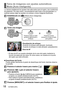 Page 1818   VQT5B59 (SPA)
Toma de imágenes con ajustes automáticos  
Modo [Auto inteligente]
La cámara establecerá los ajustes más adecuados para el sujeto y las condiciones 
de grabación. Por este motivo, recomendamos este modo a los principiantes o a 
quienes quieran dejar los ajustes a la cámara y tomar imágenes fácilmente.
Establézcalo en [  ] (Modo [Auto inteligente]).
Tome una imagen.
Presione hasta la mitad 
(presione ligeramente y enfoque) Presione a fondo 
(presione a fondo el botón  para grabar)...