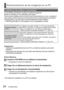 Page 2424   VQT5B59 (SPA)
Almacenamiento de las imágenes en su PC
Instalación del software suministrado
El CD-ROM suministrado contiene el software siguiente.
Instale el software en su ordenador para usarlo. 
Para conocer detalles sobre el entorno de funcionamiento y el uso, consulte el 
documento “Instrucciones de funcionamiento para características avanzadas” 
(formato PDF) o los manuales correspondientes de cada software.
 • PHOT
OfunSTUDIO y LoiLoScope no son compatibles con Mac.
PHOTOfunSTUDIO
9.2 AE Las...