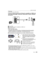 Page 133133VQT1U34
Conexión a otro equipo
Preparación:
Ajuste [VIERA Link] a [ON]. (P35)
Conecte la cámara a un televisor de Panasonic compatible con VIERA Link 
con un mini cable HDMI B (opcional) y luego utilice el mando a distancia 
del televisor.
1 To m a  H D M I
2 Televisor de Panasonic compatible con VIERA Link
3 Mini HDMI (tipo C)
A  
Alinee las marcas e inserte.B Mini cable HDMI (opcional)
•Compruebe la dirección de los terminales y enchufe/desenchufe agarrando el enchufe y 
teniéndolo en posición...