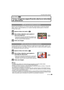 Page 8989VQT1U34
Avanzadas (Grabar imágenes)
Modo [REC]: ±´
Tomar imágenes especificando abertura/velocidad 
de obturación
Ajuste el valor de abertura a un número más alto cuando quiere un fondo de enfoque 
nítido. Ajuste el valor de abertura a un número más bajo cuando quiere un fondo de 
enfoque más suave.
Ajuste el disco de modo a  [ ].
Gire el disco delantero para ajustar el 
valor de la abertura.
Pasará de la operación de ajuste de la abertura a la 
operación de compensación de la exposición cada 
vez que...