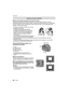 Page 44VQT2S3244
Preparación
∫Acerca del cambio automático del sensor de ojos
El sensor de ojos está  activado cuando [LVF/LCD AUTOMÁ.] (P146) en el menú 
[PERSONALIZADO] está ajustado a [ON], cambiando automáticamente a la visualización 
del visor cuando un ojo o un objeto se mueve cerca del visor, y a la visualización del 
monitor LCD cuando se aleja.
•
Cuando se enciende el monitor LCD, el visor 
se apaga (y viceversa).
•El sensor de ojos podría no funcionar 
correctamente dependiendo de la forma de 
sus...