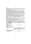 Page 47- 47 -
Básico
Nota
•El audio no se grabará por 0,5 segundos después de iniciar la grabación si el botón de imagen 
en movimiento se mantiene presionado. Suelte el botón de la imagen en movimiento justo 
después de presionarlo.
•Pueden grabarse el sonido del funcionamiento del zoom o el del botón cuando se accionan 
durante la grabación de una imagen en movimiento.
•El tiempo de grabación disponible se actual izará correctamente al final de cada grabación.•Según el tipo de tarjeta, puede aparecer durante...