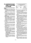 Page 18
- 18 -  

III.	CHARGEUR DE BAT­
TERIE ET BATTERIE 
AUTONOME
Instructions de sécurité impor­
tantes
1)  C O N S E RV E Z  C E S  I N S T R U C T I O N S –  La  présente  notice  contient  des  in-structions  de  sécurité  et  d’utilisation importantes  pour  le  chargeur  de  batterie EY0L80.
 )  Avant  d
’utiliser  le  chargeur  de  batte-rie,  lisez  toutes  les  instructions  et  les marques  d’avertissement  figurant  sur le  chargeur  de  batterie,  la  batterie  au-tonome  et  le  produit...