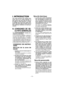 Page 15- 15 -  
I. INTRODUCTIONI. INTRODUCTION
Ces outils peuvent être utilisés pour 
serrer des vis en mode embrayé, et 
pour percer des trous dans du bois et 
du métal en mode perceuse. Le modè-
le EY7960 peut aussi être utilisé pour 
percer des trous dans du béton mou et 
des matériaux similaires en mode per-
cussion.
II. CONSIGNES DE SE-
CU RITE GENERALES
 AVERTISSEMENT! Veuillez lire 
toutes les instructions.
Si les instructions détaillées ci-dessous 
ne sont pas observées, cela peut 
entraîner une...
