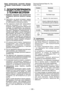 Page 129- 19 -  
Перед  використанням  прочитайте  брошуру 
“Інструкція  з  техніки  безпеки”,  а  також  наступ­
не
.
I. ДОДАТКОВІ ПРАВИЛА З ТЕХНІКИ БЕЗПЕКИ
1) Надівайте  навушники  при  викор истанні 
інструменту  протягом  три валого  періоду 
часу.
) Пам’ятайте, 	що 	даний	 інструмент 	завжди 	
перебуває 	 у	робочому	 стані,	оскільки 	його 	
не	 треба	 вмикати	в	 електричну	 розетку.
3) При	свердлінні 	отворів 	або 	загвинчуванні 	
шурупів	 всередину 	стін,	 підлог	 і 	 т.і.	
інструмент 	може 	дот...