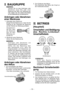 Page 19- 19 -  
II.	BAUGRUPPE
HINWEIS:Trennen Sie vor dem Anbringen oder 
Abnehmen eines Bits oder einer 
Stecknuss den Akku vom Werkzeug ab, 
oder stellen Sie den Elektronikschalter 
auf die Mittelstellung (Schaltersperre).
Anbringen oder Abnehmen 
einer Stecknuss
1.  Anbringen einer Stecknuss
 Bringen Sie die Stecknuss an, indem Sie die 
Fassung an der Unterseite der Stecknuss 
auf den Vierkant am Werkzeug schieben.
 Vergewissern 
Sie sich, dass 
die Stecknuss 
fest mit dem 
Werkzeug ver-
bunden ist.
....