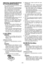 Page 23- 3 -  
Allgemeine Vorsichtsmaßnahmen 
für Li-Ion/Ni-MH/Ni-Cd-Akkus
• Der Umgebungstemperaturbereich liegt 
zwischen 0°C und 40°C.
  Wenn der Akku bei einer Akkutemperatur 
unter 0°C benutzt wird, funktioniert die Mas -
chine möglicherweise nicht einwandfrei.
•  Wenn ein kalter Akku (von etwa 0°C oder 
weniger) in einem warmen Raum aufge -
laden werden soll, lassen Sie den Akku für 
min destens eine Stunde in dem Raum und 
laden Sie ihn auf, wenn er sich auf Raum -
temperatur erwärmt hat.
• 
Den...