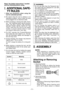 Page 5- 5 -  
Read “the Safety Instructions” booklet 
and the following before using.
I. ADDITIONAL SAFE-TY RULES
1)  Wear ear protectors when using the 
tool for extended periods.
)  Be aware that this tool is always in an 
operating condition, since it does not have 
to be plugged into an electrical outlet.
3)  When screwing or driving into walls, floors, 
etc., “live” electrical wires may be encoun -
tered. DO NOT TOUCH THE SOCKET 
OR ANY FRONT METAL PARTS OF THE 
TOOL! Hold the tool only by the...