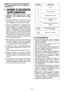 Page 41- 41 -  
Leggere le “Istruzioni per la Sicurezza” 
ed i seguenti punti, prima di utilizzare 
l’apparecchio.
I. NORME DI SICUREZZA SUPPLEMENTARI
1)  Indossare delle protezioni per l’udito, 
quando si usa l’attrezzo per un lungo 
periodo.
)  Tenere presente che lo strumento è sem-
pre pronto per l’uso, poiché non è neces-
sario collegarlo ad una presa di corrente.
3)  Durante la trapanatura o l’avvitamento su 
pareti, pavimenti, ecc. si potrebbero incon -
trare fili elettrici in tensione. NON TOC -...
