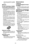 Page 89- 89 -  
• Ladda genast upp batteriet vid upptäckt 
av att varningslampan för svagt batteri 
blinkar.
[Batteri]
Korrekt hantering av batteri
Litiumjonbatteri  (EY9L40/EY9L41)
• Förvara litiumjonbatteriet utan att ladda upp 
det efter användning för att erhålla optimal 
batterilivslängd.
•  Kontrollera vid laddning av batteriet att 
polerna på batteriladdaren är fria från främ -
mande ämnen, såsom damm eller vatten. 
Rengör polerna innan batteriet laddas, om 
något främmande ämne återfinns på poler -
na....