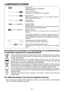 Page 91- 91 -  
LAMPINDIKATIONER
Lysande grön
Laddaren är ansluten till vägguttaget.
Redo för laddning.
Intensivt blinkande grön
Laddningen är klar (batteriet helt uppladdat).
Blinkande grön
Batteriet är uppladdat till cirka 80 % (användbar laddning, 
gäller endast litiumjonbatteri).
Lysande grön
Laddning pågår.
Lysande orange
Batteriet är kallt.
Batteriet laddas upp långsamt för att minska belastningen på 
batteriet (gäller endast litiumjonbatteri).
Blinkande orange
Batteriet är för varmt. Laddningen startar...