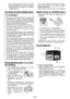 Page 98- 98 - 
bruke det kontinuerlig (bruke to eller 
flere batteripakker på rad). Verktøyet 
trenger tid på å bli avkjølt før du bytter 
ut batteripakken.
Hvordan bruke beltekroken ADVERSEL!
•  Pass på å feste beltekroken skikkelig til 
hovedenheten med en godt tilstra mmet 
skrue. Dersom belt ekroken ikke er skikkelig 
festet til hovedenheten kan kroken løsne, 
og enheten kan dermed falle ned.
  Dette kan føre til en ulykke eller en skade.
•  Kontroller regelmessig om skruene er truk-
ket hardt til. Dersom...