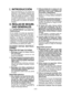 Page 33
- 33 - 

I.  INTRODUCCIÓN
Esta  herramienta  es  una  pistola  tal-adradora  y  de  múltiples  impactos  que tiene  dos  modos  de  funcionamiento “Modo de pistola de impacto” y “Modo de  pistola  taladradora”.  Los  modos p u e d e n  s e l e c c i o n a r s e  d e s l i z a n d o el  interruptor  de  pistola  de  taladro/impacto.
II. REGLAS DE SEGURI -
DAD GENERALES
 ¡ADVERTENCIA! Lea todas las 
instrucciones.
Si  no  cumple  con  todas  las  siguientes 
instrucciones  puede  recibir  una  des -
carga...