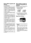 Page 38- 38 -  
Cómo utilizar el gancho del 
cinturón
 
¡ADVERTENCIA!
• Asegúrese  de  acoplar  bien  el  gancho 
del cinturón a la unidad principal apre-
tando  bien  el  tornillo.  Cuando  el  gan-
cho  del  cinturón  no  está  firmemente 
acoplado  a  la  unidad  principal,  puede 
soltarse,  y  la  unidad  principal  puede 
caerse,  lo  cual  podría  ocasionar  un 
accidente o heridas.
•  Verifique  periódicamente  que  el  torni-
llo está apretado. Si está flojo, apriete 
firmemente.
• 
Asegúrese de...