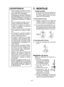Page 37- 37 -  
. MONTAJE
PRECAUCIÓN:
El  uso  de  una  broca  de  taladro  de 
hormigón  más  grande  del  tama-
ño  recomendado  puede  provocar 
daños en la herramienta.
1

. 	Para 	insertar 	la 	broca
  1-1.   Inserte  una  broca  en  el  orificio  de 
montaje  y  gírela  un  poco  para  en-
contrar la posición de acoplamiento.
  1

-2.   
En la posición de acoplamiento, em-
puje  la  broca  todo  lo  que  se  pue-
da. Asegúrese de que la broca haya 
quedado fijada tirando de la misma.
 
Espiga del tipo...