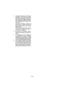 Page 129- 129 -  
  3.  Latauksen merkkivalo palaa latauk-
sen aikana. Kun akku on ladattu, 
latauksen merkkivalo alkaa vilk-
kua nopeasti ja laitteen sisäänra-
kennettu kytkin katkaisee latauk-
sen automaattisesti estäen ylila-
tautumisen.
•  Latausta ei tapahdu, jos akku on 
liian lämmin. Oranssi valmiusvalo 
syttyy ja palaa siihen asti, kunnes 
akku jäähtyy.
  Oranssi valmiustilan lamppu vilkkuu, 
kunnes akku on jäähtynyt. Lataus al-
kaa sitten automaattisesti.
  4.  Kun lataus on suoritettu, lataus-
lamppu...