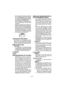 Page 24- 24 - 
• Wenn Sie den Akku nicht benutzen, halten Sie 
ihn von Metallgegenständen fern: Büroklam-
mern, Münzen, Schlüssel, Nägel, Schrauben 
oder andere kleine Metallgegenstände, wel-
che die Kontakte kurzschließen können.
  Das Kurzschließen der Akkukontakte kann 
Funken, Verbrennungen oder einen Brand 
verursachen.
• Sorgen Sie bei Benutzung des Akkus für 
ausreichende Belüftung des Arbeitsplat zes.
• Wenn der Akku vom Werkzeug-Haupt-
teil abgenommen wird, ist die Akkuabde-
ckung sofort anzubringen,...