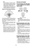 Page 35- 35 -  
NOTA:
• Si  la  herramienta  no  responde  al  control 
remoto  inalámbrico  incluso  cuando  se 
o
 pera el control remoto cercano a la herra -
mienta,  la  batería  (CR 05)  está  muerta. 
Reemplácela por una batería fresca.
•

  La  batería  incluída  se  provee  para  uso  de 
muestra  y  puede  que  no  dure  tanto  como 
las baterías disponibles comercialmente. 
Rango de control remoto inalámbrico
Aprox. 50 cm
Verticalmente
Aprox. 60° Aprox. 60° 
El control remoto debe ser...