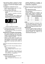 Page 40- 40 - 
• Esta  sección  explica  la  manera  de  invertir 
todos  los  ajustes  de  herramienta  a  su  valor 
de  fábrica  al  momento  del  despacho  desde 
la fábrica.
•

  Se apagará la visualización de error.
1.  Ajuste  la  herramienta  al  modo  de  configu
-
ración. (Véase la página 38.)


.  Presione el botón de formato.
•  El  panel  de  control  comenzará  a  par-
padear.
Visor:  La  letra  “F”  parpadea  encendién-
dose y apagándose.
Lámpara  indicadora  de  la  batería:  Las 
barras...