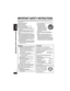 Page 44RQT8231
4
IMPORTANT SAFETY INSTRUCTIONS
Read these operating instructions carefully before using the unit. Follow the safety instructions on the 
unit and the applicable safety instructions listed below. Keep these operating instructions handy for 
future reference.
1) Read these instructions.
2) Keep these instructions.
3) Heed all warnings.
4) Follow all instructions.
5) Do not use this apparatus near water.
6) Clean only with dry cloth.
7) Do not block any ventilation openings.
Install in accordance...