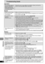 Page 4444
RQT6912
Reference
Troubleshooting Guide
Operation
Sound
≥Move unit away from mobile phones.
≥The speaker is off if the LCD is closed or headphones are connected.
≥Turn up the volume. @
≥Check all connections and settings. S–U, X, Y
≥Check input mode of the other equipment.
≥Advanced Surround may cause distortion with some discs. 
Turn Advanced Surround off if this occurs. M
≥
Output from this unit will be in stereo (two channels) when Advanced Surround
is on. Turn Advanced Surround off if you are...