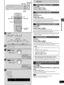 Page 1111
Basic operations
RQT6012
A
B
C
D
E
SKIP
:9
65
SLOW  / SEARCH
65
SLOW  / SEARCH
[
:][
9]
POWER
STOPPAUSEPLAY
OPEN/CLOSE
SKIP
TOP MENUMENU
DISPLAY
PLAY MODE SUBTITLEAUDIO ANGLE
ENTERRETURN
123A-B REPEAT456
789
ACTION CANCEL0S10
6 :9 5∫;1
V.S.S.
<
REPEAT MODE
SLOW  / SEARCH
Í
OPEN/CLOSERANDOMPROGRESSIVE  
OUT
DIALOGUE
ENHANCER ADVANCED
SURROUND ONE TOUCH
CINEMA MEMORYBASS
PLUS
CINEMA
POWER
V.S.S.
123
456
789
0
S10
PGM RND
DVDVCDA-BTITLETRACK CHAP V.S.S. BASSCINEMA
VIDEO
;1
:, 96, 5
2, 1;
:, 9
16, 5
Basic...