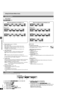 Page 2020
RQT6549
Advanced operations
Picture Menu
[RAM] [DVD-A] [DVD-V] [VCD]
Using On-Screen Menu Icons
aPicture mode (➡ page 16, CINEMA)
≥N: Normal mode
≥C1: Mellows images and enhances detail in dark scenes
≥C2: Sharpens images and enhances detail in dark scenes
≥U1/U2/U3
§: User mode (➡ right)§U3 appears only when the progressive out indicator is off.
bVideo output mode
(➡ page 25, Glossary—Interlace and progressive output)
480I: Interlace video (the progressive out indicator off)
e
u
480P: Progressive...